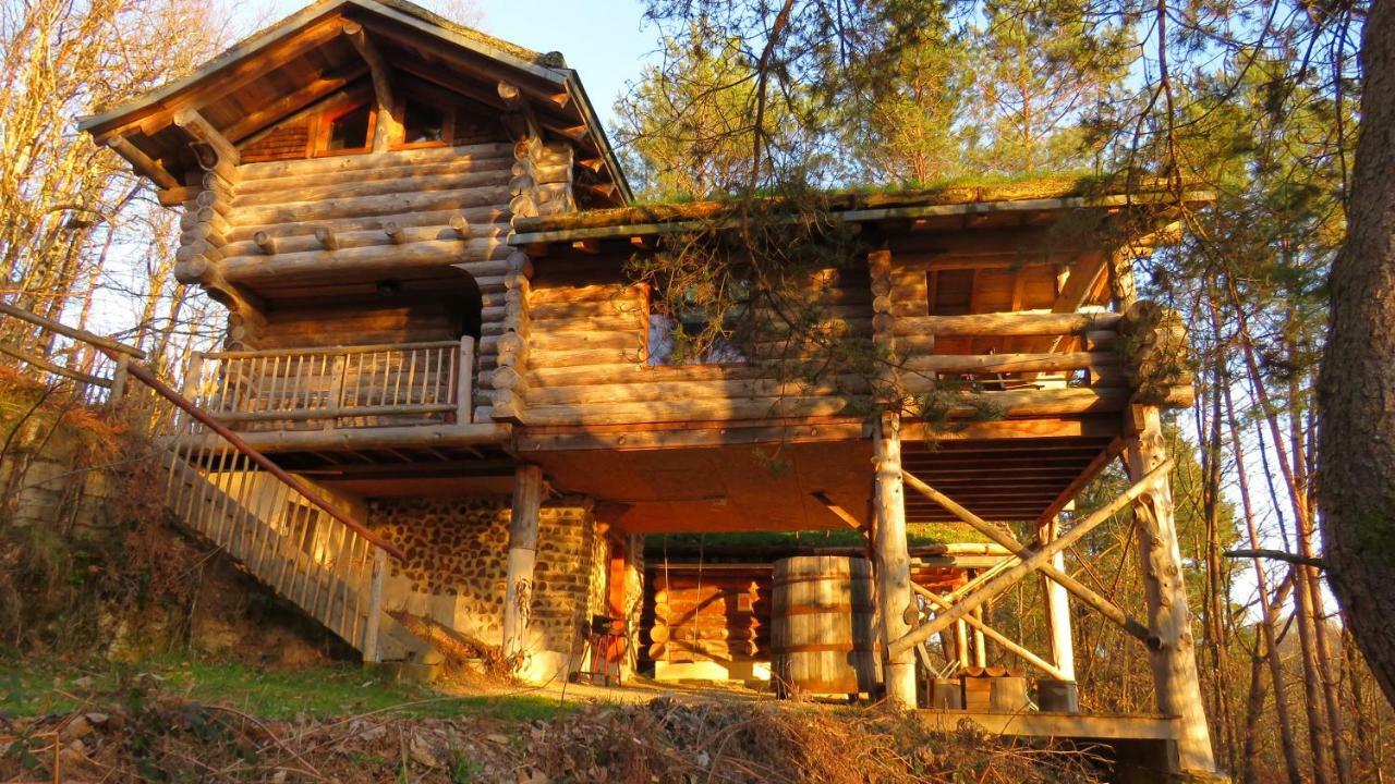 La cabane de Hans Saint-Martial-de-Gimel Exterior foto